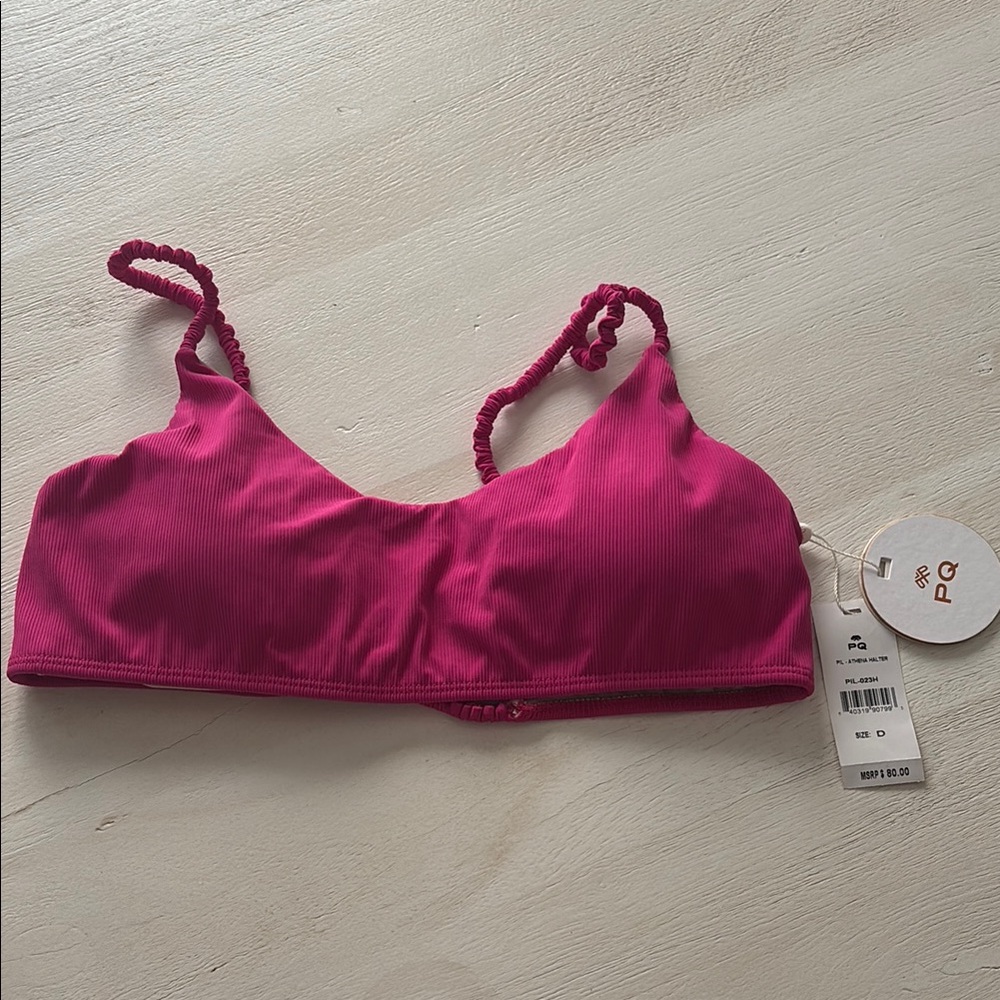 PQ Swim Pink Bikini Top